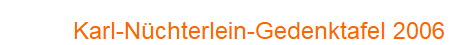 Karl-Nchterlein-Gedenktafel 2006