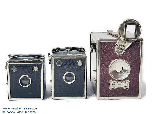 verschiedene einfache Eho-Box-Kameras