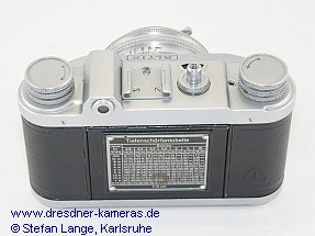 Altix IV (frhe Ausfhrung ohne Gehusenummer mit Tiefenschrfetabelle und verschraubtem Zubehrschuh)