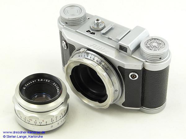 Altix V (Tempor-Verschluss mit Gtezeichen S und KW-Logo, neue Filmmerkscheibe, neuer Objektiv-Klemmring mit 10 Kerben in den Griffmulden)