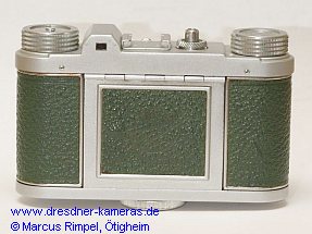 Altix V (grne Echtleder-Variante mit matt verchromten Rckwandklappenrahmen)