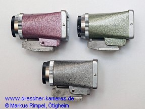 Aufstecksucher mit farbiger Hammerschlaglackierung fr die farbigen Kunstleder-Varianten