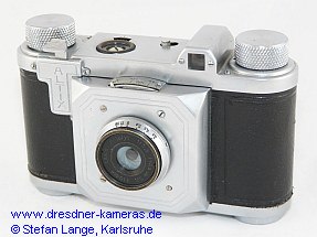 Altix I (frhe Variante mit Fix-Fokus-Objektiv und feiner Rndelung der Aufzugsknpfe, 1939)