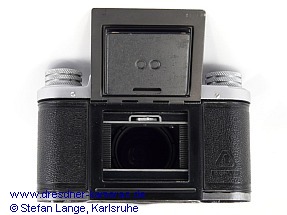 Altix IV Andruckplatte mit 2 Nieten (Rand vertieft)