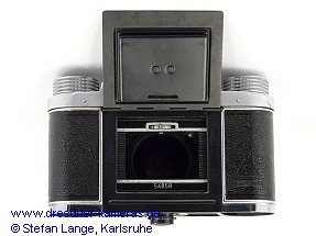 Altix IV Andruckplatte mit 2 Nieten (Rand vertieft)