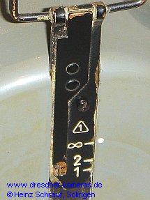 Parallaxeneinstellung durch Verschieben des Sucherrahmens