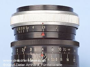 Carl Zeiss Biotar 1:2f=5,8 cm #3340073 mit Vorwahlblende