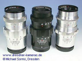 Bonotar 4,5/105 in drei Gehusevarianten 