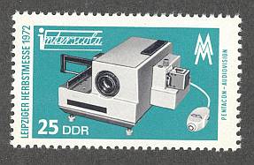 1972 - Leipziger Messe, Projektor Pentacon AV, Michel-Nr. 1783
