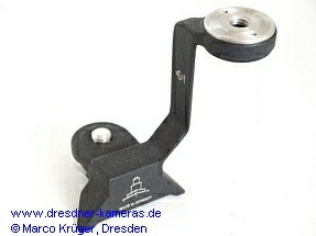 Zeiss Ikon-Spezialhalterung f�r Vakublitze an Contax- oder Pentacon-Kameras
