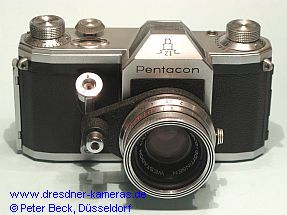 Pentacon ZI #41108 mit ISCO-Westagon 2/50 und ISCO-Ausl�sevorrichtung