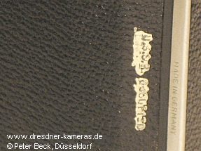 Stempelung �USSR OCCUPIED� neben Gravur �Made in Germany�