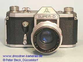 SUPER-D #80158 mit Biotar 2/58 und Vorschraubring C.Z. Jena Otar 1:2 f=58mm