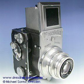 Exakta 6x6 #600406 (1954) mit Meyer Primotar 1:3,5/85 #1128459