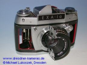 Exa Ia #500297 mit Meyer Domiplan 2,8/50;  Funktionsmodell