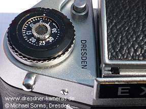 Exa 1b #608288 mit Aufdruck DRESDEN