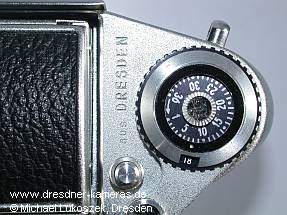 Exa Ia #511796 mit Deckkappengravur aus DRESDEN