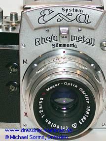 System-Exa #265292 mit Meyer Trioplan 2,9/50