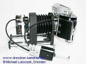 Doppeldrahtauslser am Kleinst-Balgennaheinstellgert