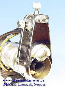 Zentralblitzeinrichtung ZB3 (bestehend aus Ringblitzrhre, 6V-Pilotlicht und Anschlusskabeln)