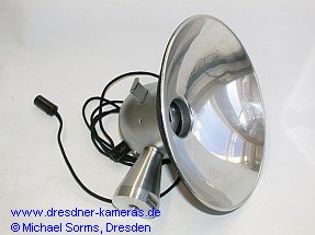 Zusatz-Blitzkopf fr die Verwendung an der Ihagee-Vakublitzeinrichtung