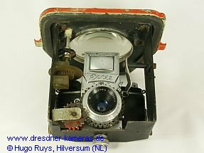 Eigenbau-Unterwassergehuse fr die Exa 0, Einsatz mit Kamera