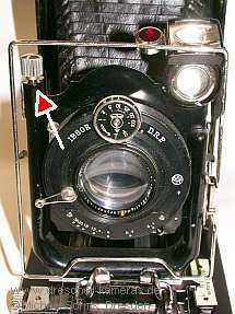 Laufbodenkamera mit verstellbarem Objektivteil: Ihagee Patent-Duplex Nr. 720