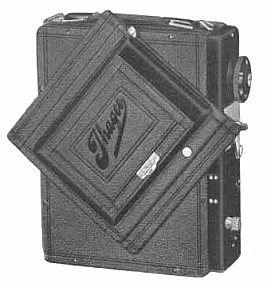 Ihagee Patent-Klapp-Reflex 1910 Rckansicht im geschlossenen Zustand (Ihagee Katalog 1930)