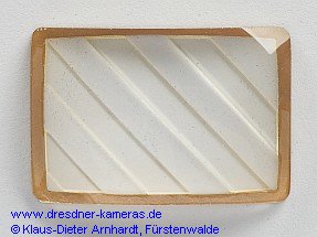 Mattlupen (Dahlsches Modell) fr die Exakta Varex VX mit Plattenrckwand