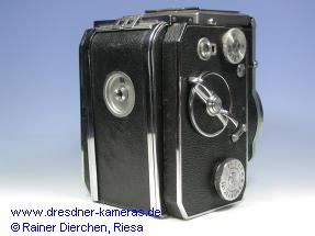 Prototyp einer Exakta 6x6 (1953) #003 mit Plattenrckwand