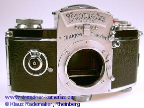 Exakta Varex VX  #734868 mit variabler Blitzsynchronisation (Technische Sammlungen der Stadt Dresden)