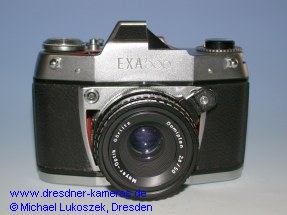 Schnittmodell einer Exa 500 #280. 836 aus dem Ihagee-Kamerawerk - jetzt in einer privaten Sammlung