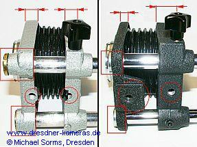 Prototyp des Ihagee-Kleinst-Balgennaheinstellgerts