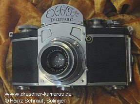 Versuchsmuster Exakta Diamant oder richtiger Exakta mit Festprisma des Jahres 1948/49