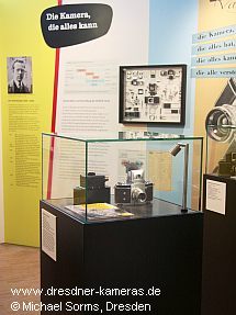 Sonderausstellung Exakta in aller Welt - Das Dresdner Kamerawerk Ihagee in den Technischen Sammlungen der Stadt Dresden