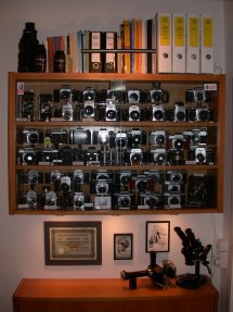 meine kleine Kameravitrine