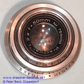 Practicar 1:2,9 f=50mm (M42x1) fr den USA Export