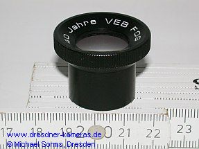 Werbeoptik 40 Jahre VEB FOG (Feinoptisches Werk Grlitz)