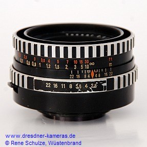 Tessar 2,8/50 mit Automatikstift f�r Pentacon super 