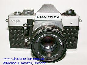 Praktica DTL 2/3-Kameras mit Belichtungsmessanzeige �ber Leuchtdioden
