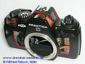 Funktionsmodell einer Praktica BX 20 S - Anfertigung eines privaten Sammlers