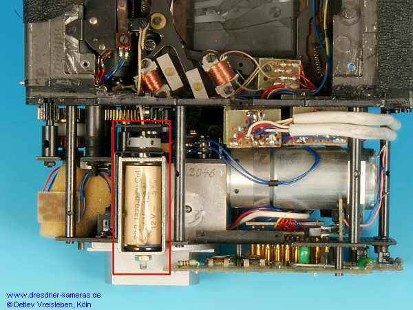 Auslsemagnet zur elektrischen Auslsung der GSK