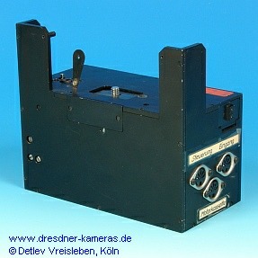 GSK-II-Studie auf der Basis der BX 20 mit Auslsemagnet und Motoraufzug im separat angesetztem Gert