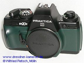 Praktica BX 20 S in der gr�n-schwarzen Ausf�hrung
