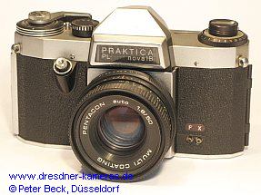 Praktica PL nova IB mit Pentacon auto 1,8/50