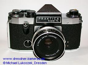 Praktica super TL mit Tessar 2,8/50