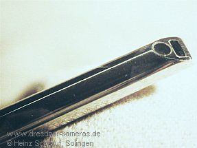 MLW-Endoskopschaft mit 2 Kanlen (Kanal 1 fr Bildinformation, Kanal 2 fr Blitzeinleitung)