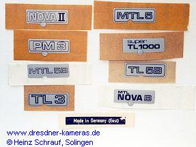 Klebeschilder fr Kameras, die in Grobritannien verkauft wurden