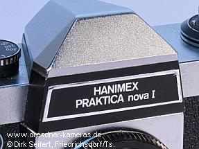 Hanimex Praktica nova I (Version mit abweichendem Schriftzug)