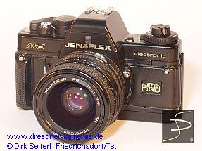 Jenaflex AM-1 (Praktica BC 1, 2. Version mit ISO-Einstellrad und Rckspulkurbel aus Kunststoff)